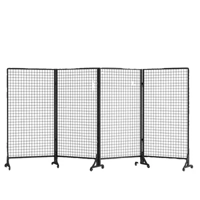 Klappbarer Gitter-Displaystand, Bodenstand, multifunktional
