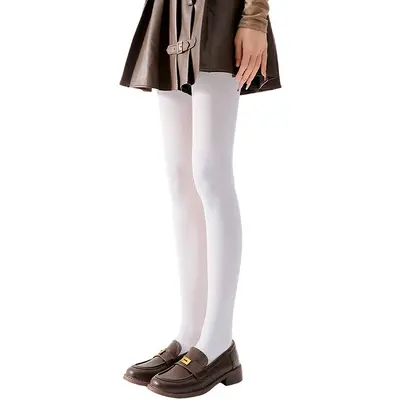 Coffee Matte Velvet Tights, Autumn Winter, Anti-Snag Pantyhose - 10