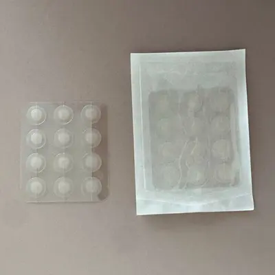 Transparent Round Hydrocolloid Acne Patches, Thin and Invisible, Multiple Sizes - 7