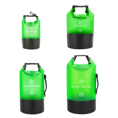 PVC-Coated Waterproof Bag, Large Capacity, for Beach, Swimming and Rafting - 8