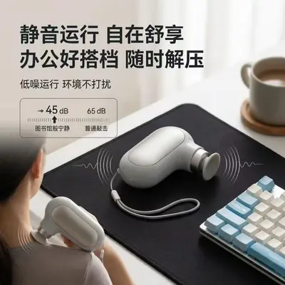 外贸mini口袋筋膜枪肌肉放松高潮新款便携迷你按摩枪电动变速女士 - 5