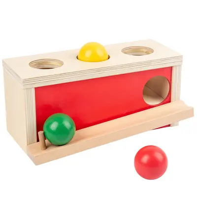 Montessori-Münzeinwurf-Schubladenbox für Kleinkinder 1-3 Jahre - 12