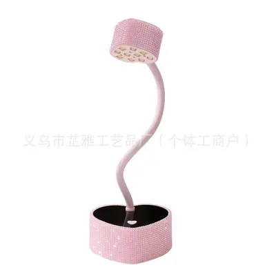 Tırnak lambası UV/LED, 30W, pembe kalp şekli, şarjlı - 5