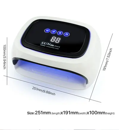 SUN H5PLUS Jel Oje için UV Lambası, Hızlı Kuruyan Tırnak Kürleme Jeli, Tırnak Sanatı Makinesi. - 8