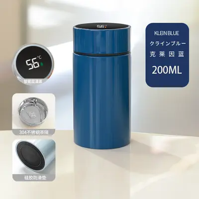 Mini thermos cup wholesale, smart temperature indicator, 316 stainless steel cup, compact and portable, 304 food grade insulated water cup - 10