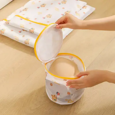 New Butter Bear Laundry Bag 70g Fine Mesh Anti-deformation Washing Machine Special Mesh Bag Bra Care Bag Wholesale - 4