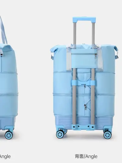 Ultra-Light Foldable Oxford Fabric Trolley Luggage 2025 - 3