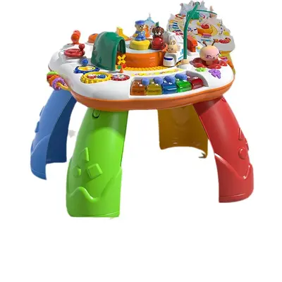 Multifunctional Early Education Baby Play Table with Bilingual Chinese-English Learning