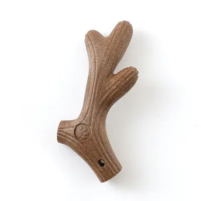 PSM New Pet Chew Toy Bone Bamboo Molar Teeth Cleaning Durable Chew-Resistant Dog Interactive Training Toy