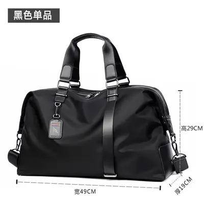 Waterproof travel bag, shoulder strap, fabric - 7