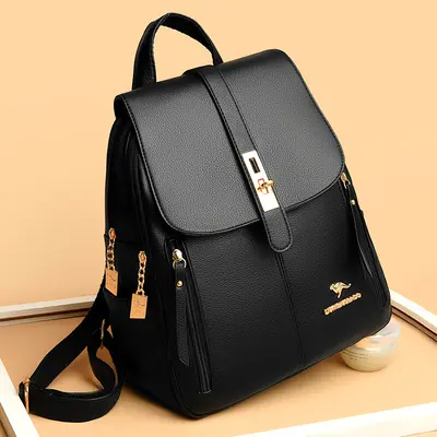 Women's backpack, Korean style, large capacity, business suit compatible