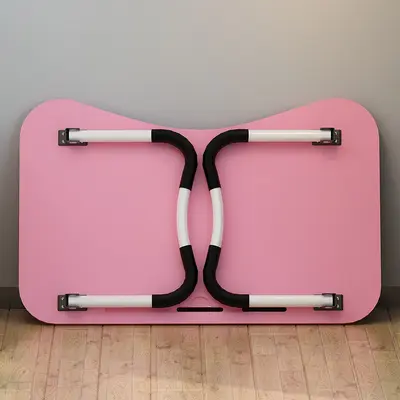 Curved Foldable Bed Laptop Desk for Bay Window
