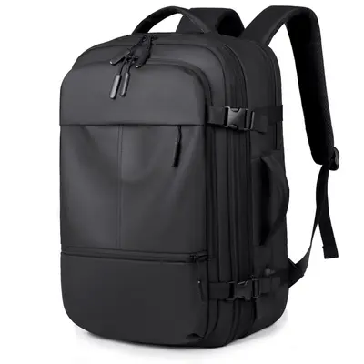 Large Capacity Waterproof Men's Business Backpack with Laptop Compartment - 7