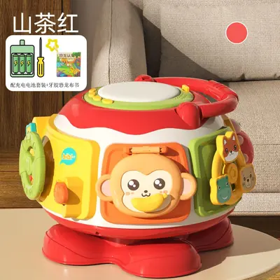 Early Education Treasure Box, Baby Game Table, Multi-Faceted Busy Board - 12