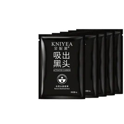 Bamboo Charcoal Peel-Off Blackhead Strip, Pore Shrinking