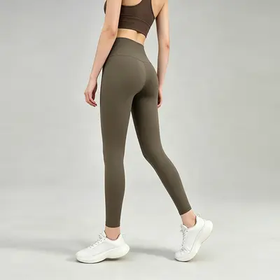 Nylon 66 High-Waist Butt-Lifting Yoga Pants - 11