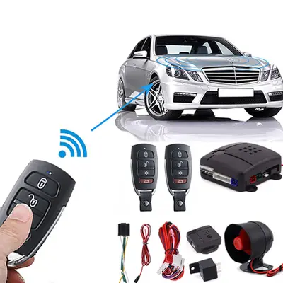 12V Araç Hırsız Alarmı, Sesli ve Işıklı Uyarı Cihazı, Tek Yönlü - 7