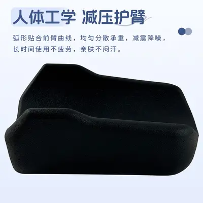 Walker Armrest Accessory Thickened Sponge Comfortable Elbow Pad Rehabilitation Walking Aid Anti-slip Wear-resistant Armrest Elbow Cushion