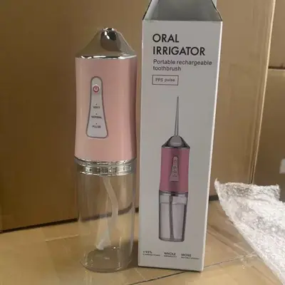 定制超声波除牙石洗牙器便携式去结石水牙线冲洗口腔电动冲牙器