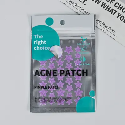 Star Hydrocolloid Acne Patch, Glitter Concealer, Lightweight - 11