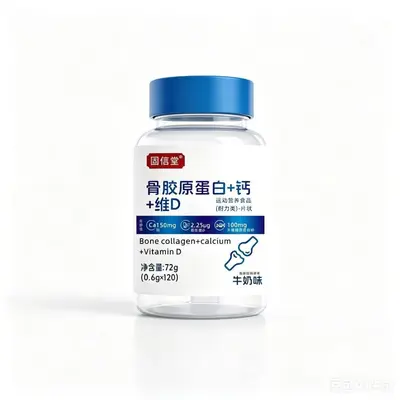 Kolajen, kalsiyum ve D vitamini tablet, OEM enerji jeli - 3