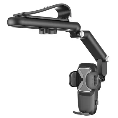 Car Sun Visor Phone Holder, Rotatable and Telescopic - 9