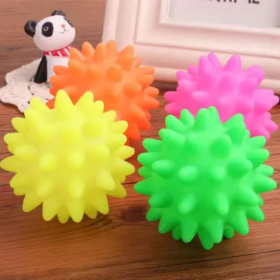 Rubber Squeaky Dog Toy, Bite-Resistant, for Small and Medium Dogs - 13