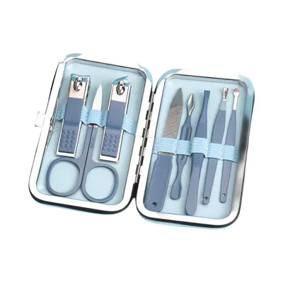 Nail care kit, 8-piece, multi-color, customizable