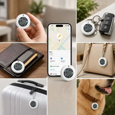 Grenzüberschreitender Airtag Tracker iOS Positionierer für Senioren, Kinder und Haustiere, globales GPS Ortungsgerät, intelligenter Anti-Verlust-Tracker Großhandel