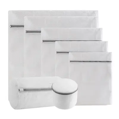 Shumi 70g kalınlaştırılmış çamaşır torbası, iç çamaşırı ve kıyafetler için ince ağlı büyük file çanta, ev tipi çamaşır makinesi saklama, toptan satış. - 8