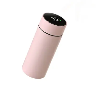 Smart Temperature Display Stainless Steel Thermos Cup, Compact, Custom Logo - 5