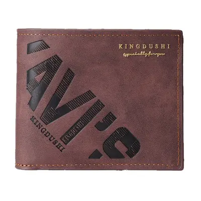 2025 Men's Short Leather Wallet, Large Capacity and Durable - 6