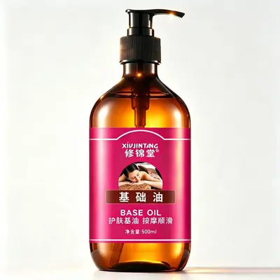 Rose Massage Essential Oil Grapeseed and Jojoba Base Oil Large Bottle - 6