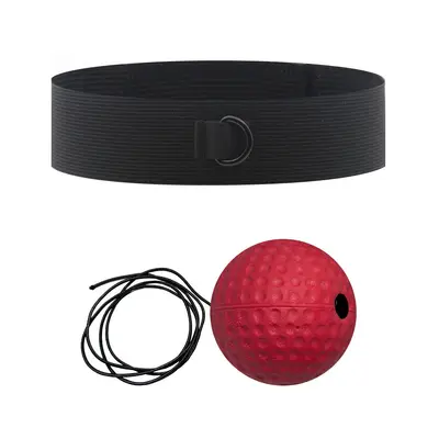 Başa takılan boks reaksiyon topu, dekompresyon ve havalandırma topu, sihirli hız topu, yetişkin ve çocuk eğitimi, fitness ve eğlence evi - 11