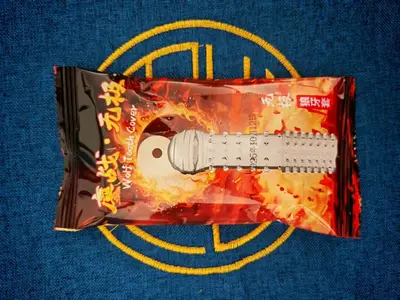 Simüle Kristal Kurt Dişli Penis Kılıfı Yetişkin Seks Oyuncağı - 11