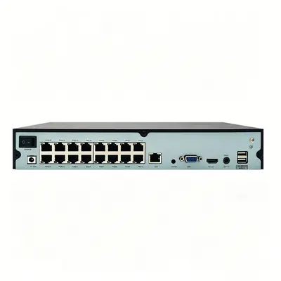 POE fixed disk video recorder monitoring dedicated 16-channel network high-resolution camera mobile phone remote home NVR host computer