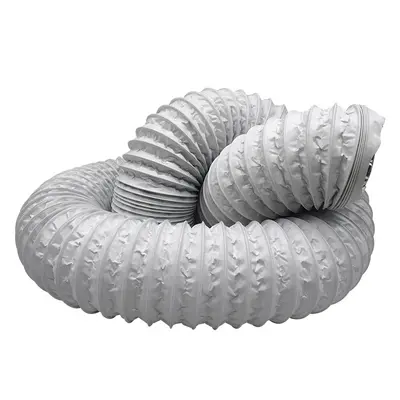 PVC Aluminum Foil Composite Flexible Duct, Double-Layer Telescopic - 6