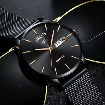 TikTok populäre einfache und elegante Herrenuhr modisch wasserdicht original direkte Lieferung Stahlband Uhr - 8