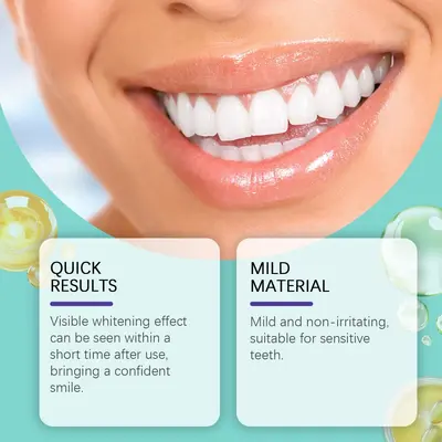 ORALHOE Teeth Whitening Strips, Removes Stains and Yellowing - 4