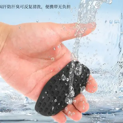 Cross-border Strengthener Fitness Dumbbells Weight Training Silicone Palm Protective Pad Non-slip Grip Handle Anti-callus Grip Trainer