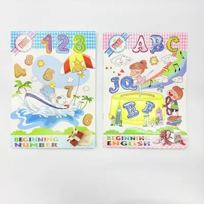 Kinder 123ABC Aufkleber-Lernbuch, Vorschule - 8