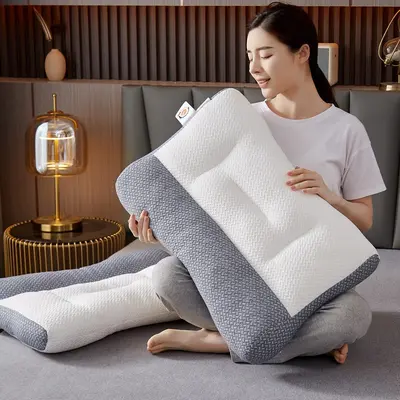 Japanisches Nackenkissen mit Nackenstütze und Schlafhilfe