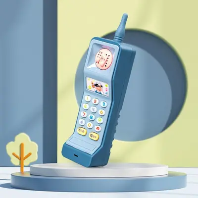 Singing and Story-Telling Toy Phone Car for Ages 0-6 - 12