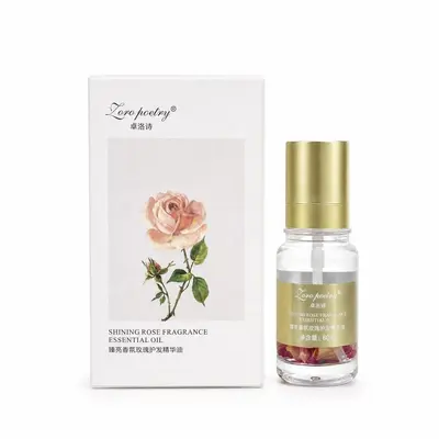 Rose Fragrance Hair Care Oil, Smoothing and Shine Hair Serum - 6
