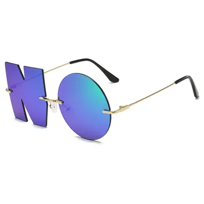 Men's and Women's Polarized Rimless Sunglasses with UV Protection - 4