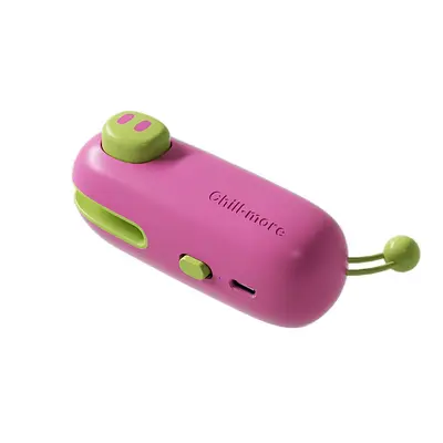 Mini heat sealer machine, portable, food sealing