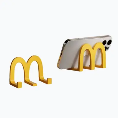 Desktop phone holder decorative office shelf cute design - 2