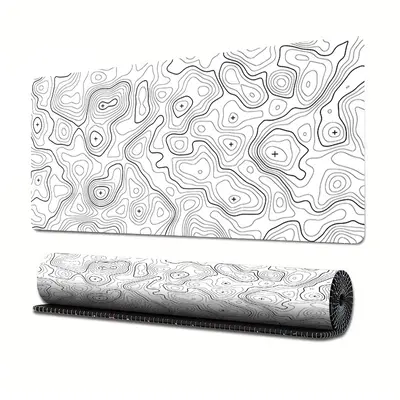 Extra Large Textured Mouse Pad, Stain Resistant Desk Mat - 10