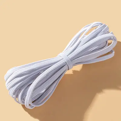 Thick High-Elasticity Trouser Waistband Elastic, Wide Flat Elastic Cord - 7