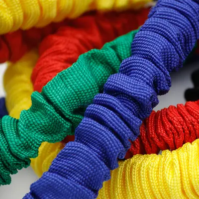 11-teiliges elastisches Widerstandsbandset für Fitness, geeignet für Männer und Frauen, Widerstandsbänder für das Brusttraining.